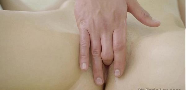  18 Virgin Sex - Starts rubbing Liliana naked body